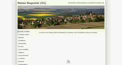 Desktop Screenshot of meteo-nogentel.fr